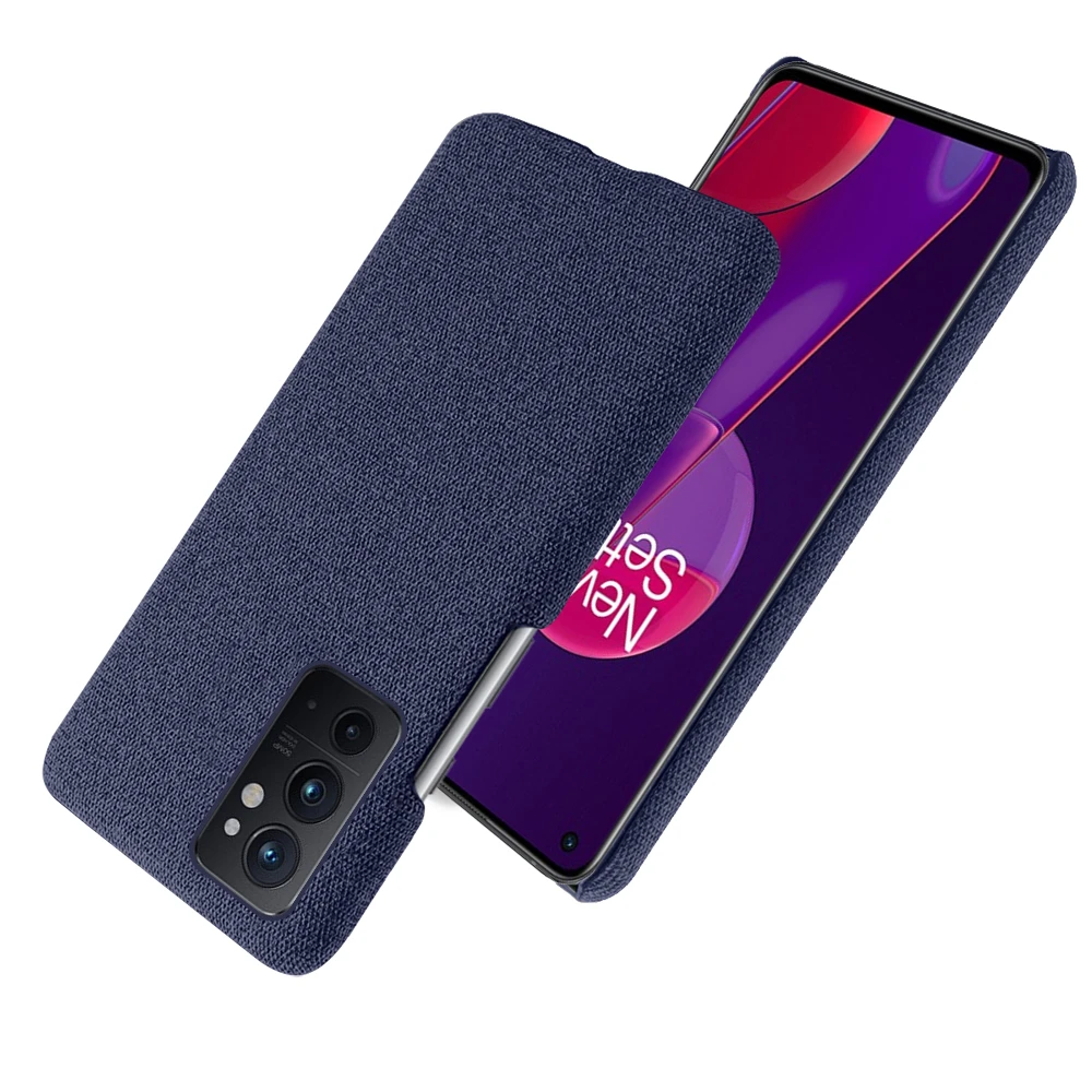 

OnePlus 9RT 5G Case Luxury Fabric Antiskid Phone Cover For One Plus 1+ 9 RT Funda Cloth Coque For 1+9RT 5G 6.62" 2021 Capa Shell