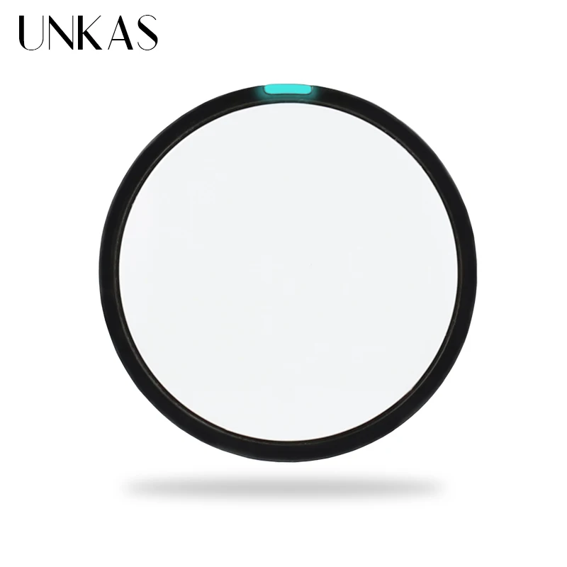 UNKAS 1 2 3 4 Gang 1 / 2 Way Random Click On / Off Pass Through Wall Light Switch LED Indicator Modules DIY Free Combination