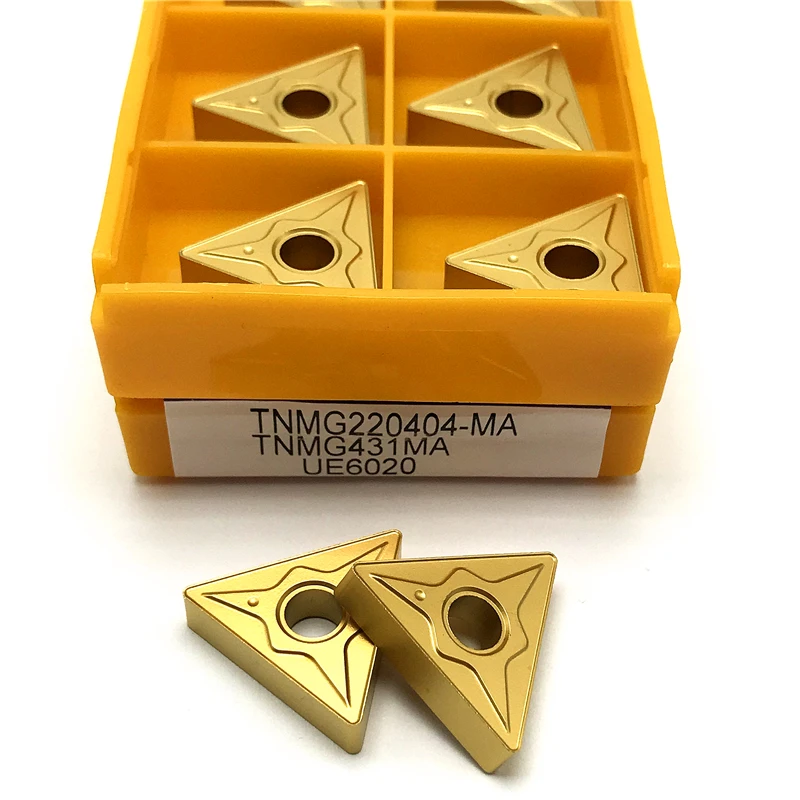 Ferramenta De Torneamento Externo De Alta Qualidade, Ferramentas De Torno De Processamento De Aço, Torneamento CNC Inserções, Ferramenta De Corte, TNMG220404 TNMG220408 MA UE6020