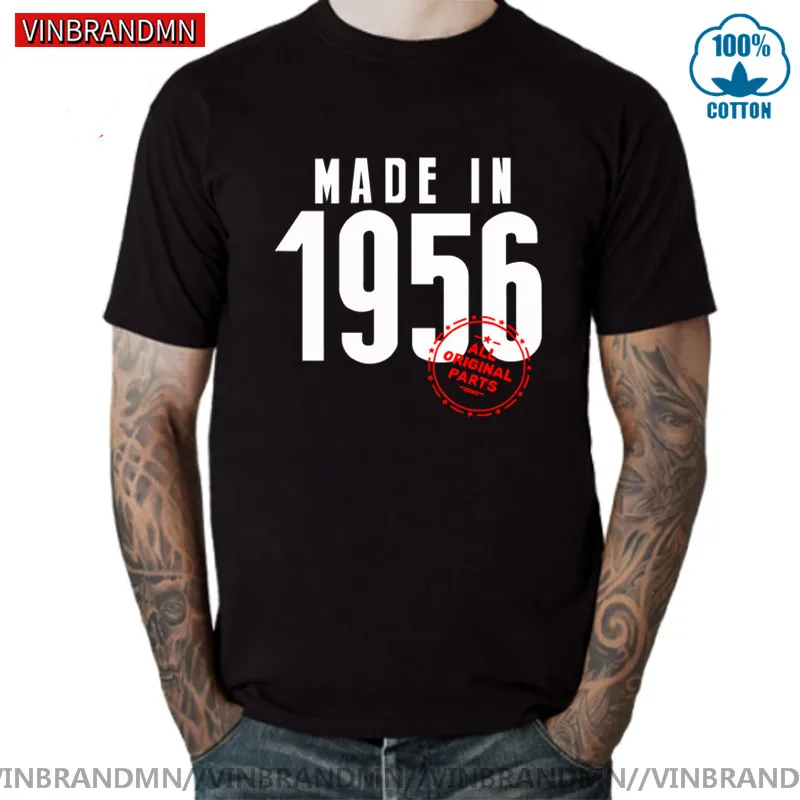 Vintage 1959 T shirts Retro 1950/1951/1952/1953/1954/1955/1956/1957/1958 birth years T-shirt Dad Father Born in 1960/1961 tshirt