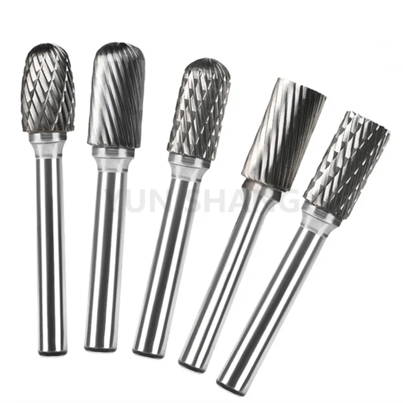 Slijpen Hoofd Carbide Bestand Elektrische Hand Boor Elektrische Cutter Cnc Houtbewerking Gepolijst Schurende 10 Stuks Hout Gereedschap