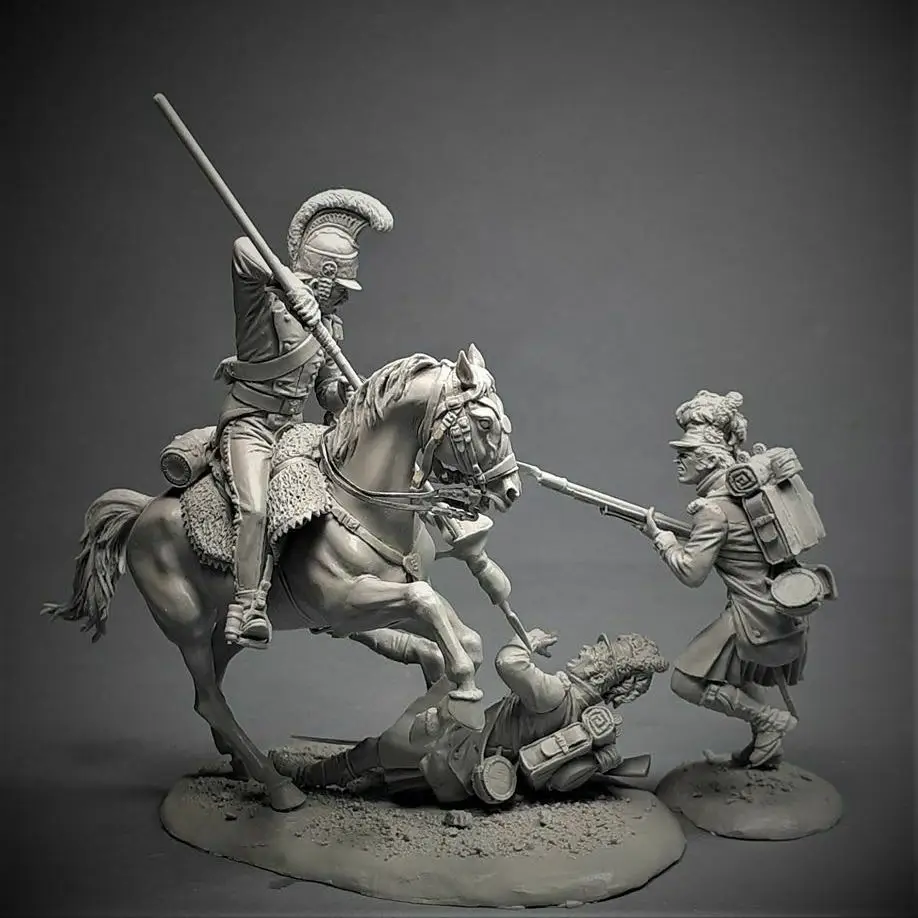 

54mm Resin Model Figure GK，Unassembled and unpainted kit