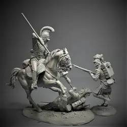 54mm  Resin Model Figure GK，Unassembled and unpainted kit