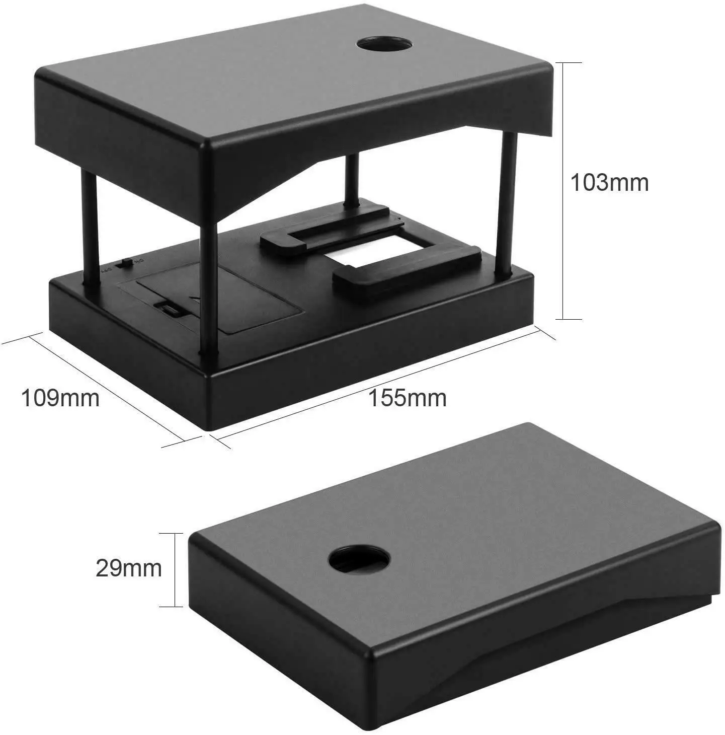 Portable 35/135 MM Mobile Phone Film Slide Scanner Convert 35 mm Slides Negatives into Digital Photo For Andriod IOS