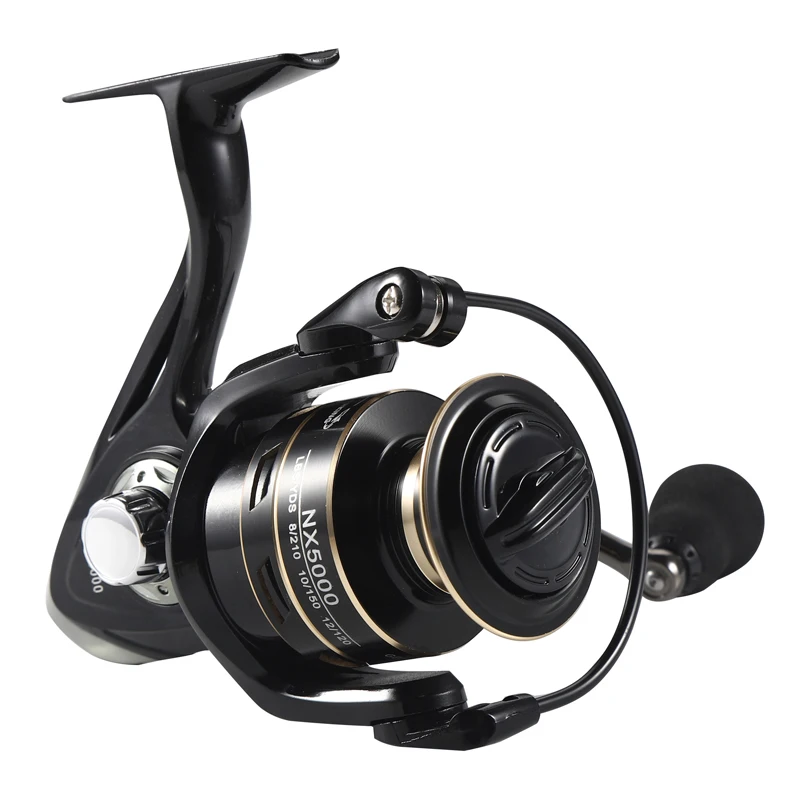 Fishing Reel NX 2000 3000 4000 5000 6000 7000 Super Strong Carp Fishing Feeder Spinning Reel Spinning Wheel Type Fishing Wheel