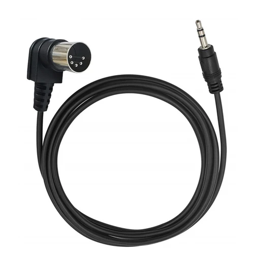90 grados MIDI 5P 5 pines DIN enchufe macho a 3,5mm (1/8 pulgadas) TRS estéreo macho Jack Cable convertidor 0,5 m/1,5 m/3m