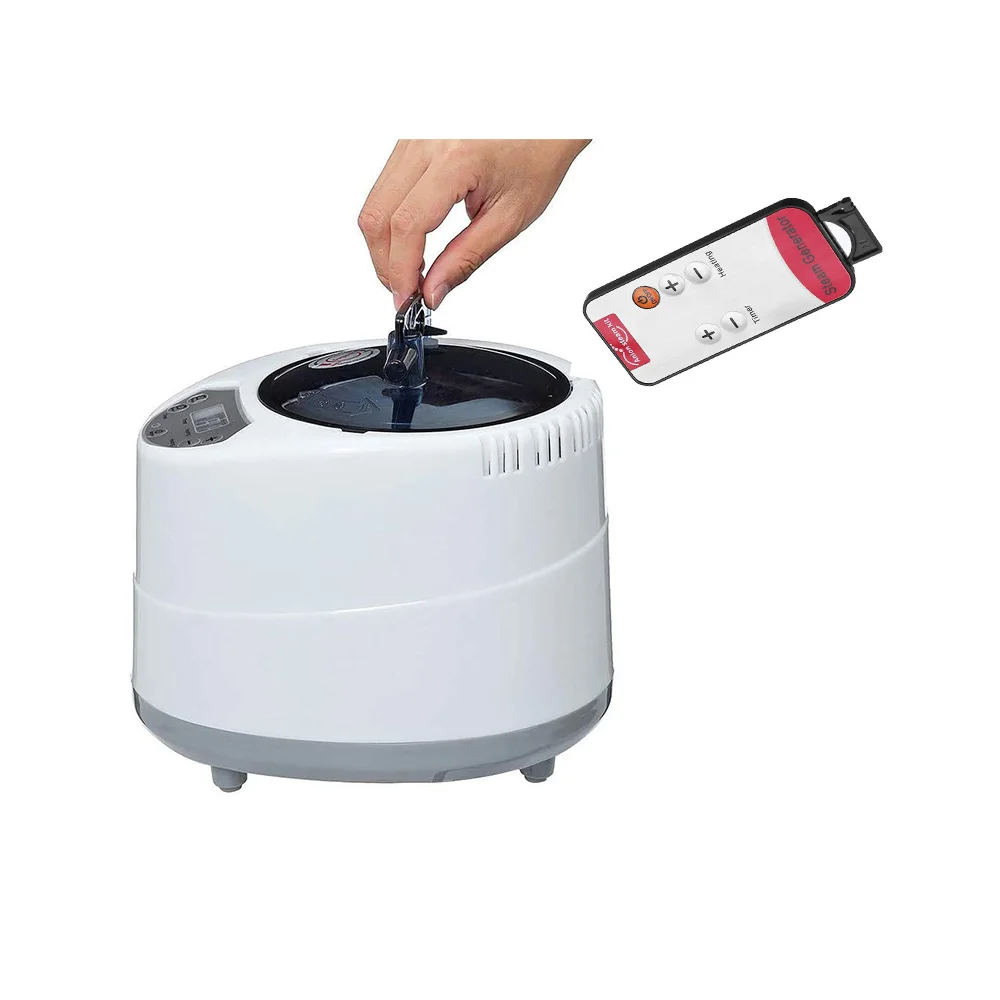 Sauna Steam Generator 2L Stainless Steel Steamer Pot With Remote Control For Spa Fumigation Machine