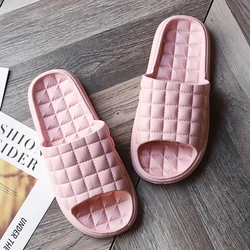 2022 Unisex Slippers Women Men Couple Waterproof Sandals Home Bathroom Summer Beach Non-slip Indoor Soft Sole Slides Shoes