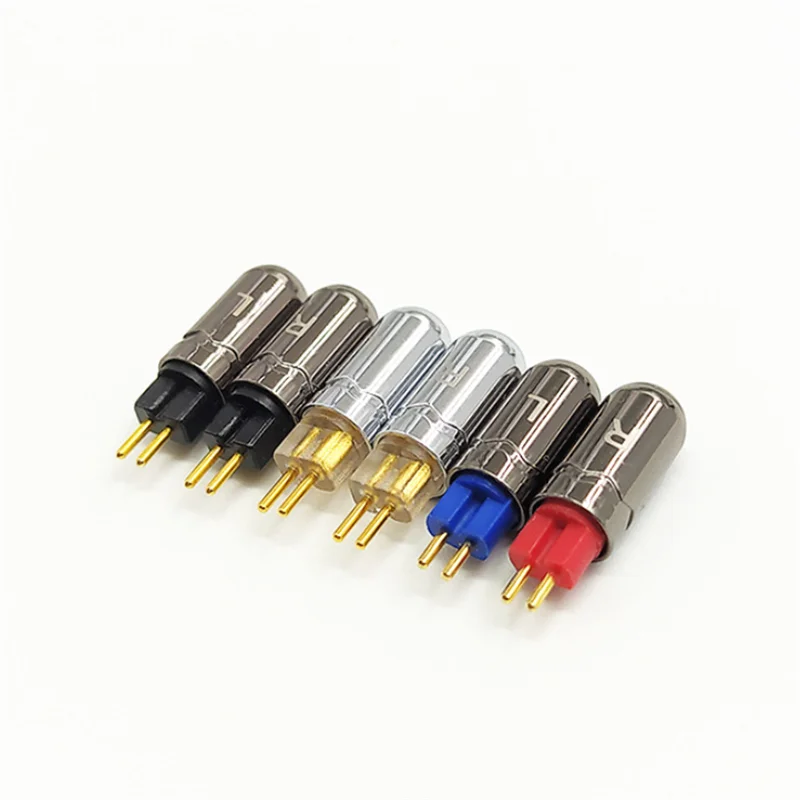 0.78mm 2pin 0.78mm Convex with groove pure copper gold-plated UM3X W4R UE18 headphone pin 1pair(L+R)