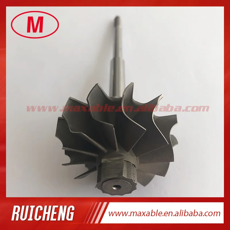 TD04 TD04STD TD04 STD 40.00/47.20mm 12 blades 49177-30130 /49177-30120 /49377-30200 turbocharger turbine shaft&wheel/turbo wheel