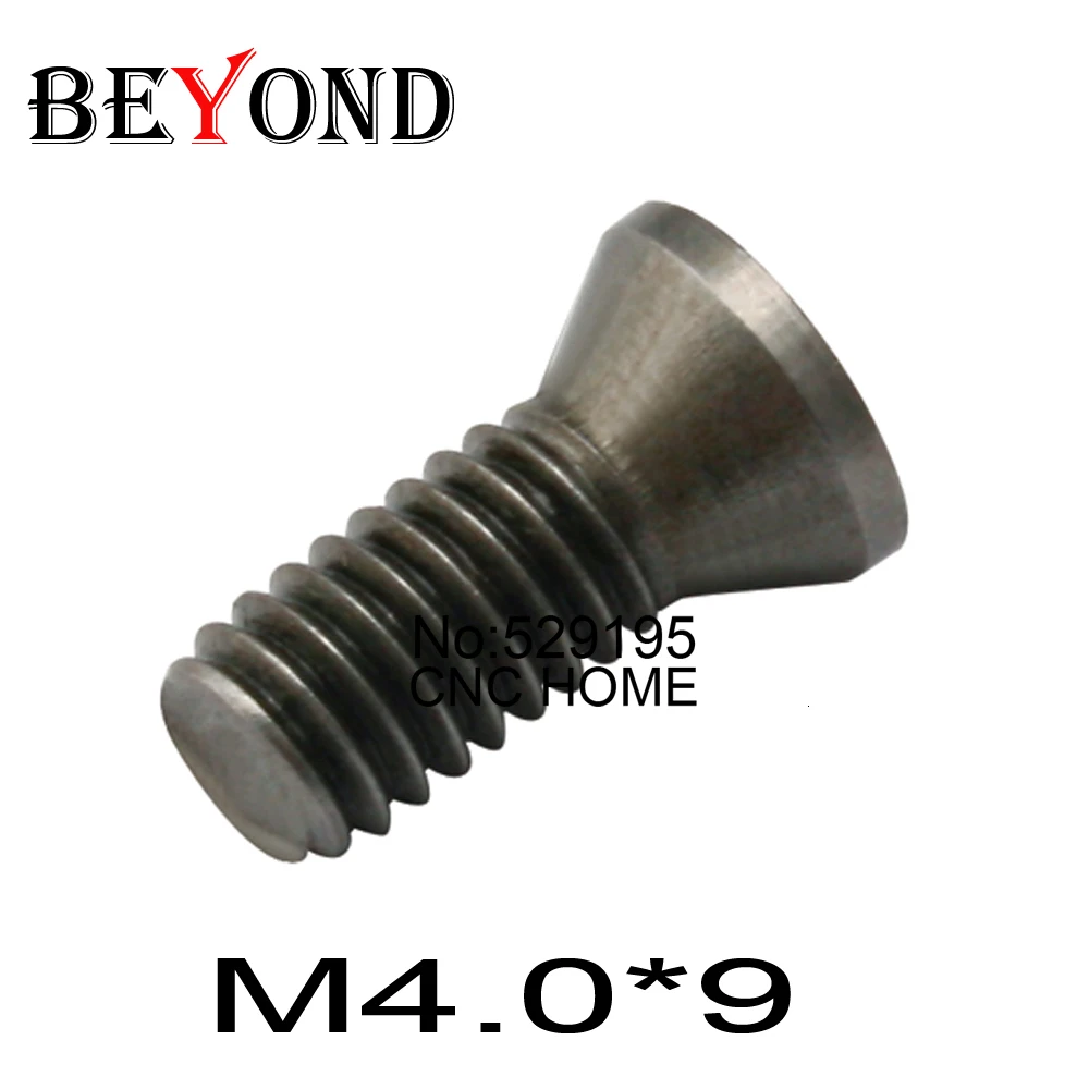 

BEYOND 50pcs M4.0*9mm Insert Torx Screw for Replaces Carbide Inserts CNC Lathe Tool lathe accessories