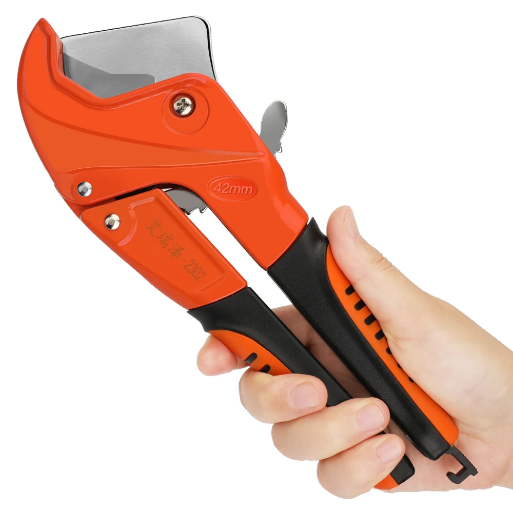 AIRAJ PVC tagliatubi a cricchetto forbici tagliatubi PVC PPR tubo taglio utensili a mano SK-5 taglio lama