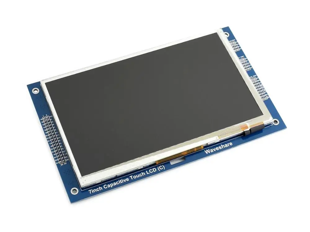 7inch Capacitive Touch LCD (C) Display 800*480 Multicolor Graphic LCD TFT, I2C Touch Panel Interface, RA8875, GT911