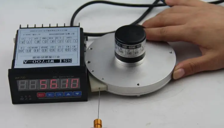 Imagem -04 - Tabela Display Digital com Sensor Magnético Porta Serial Controlador Ssi Ângulo de Deslocamento Wf700