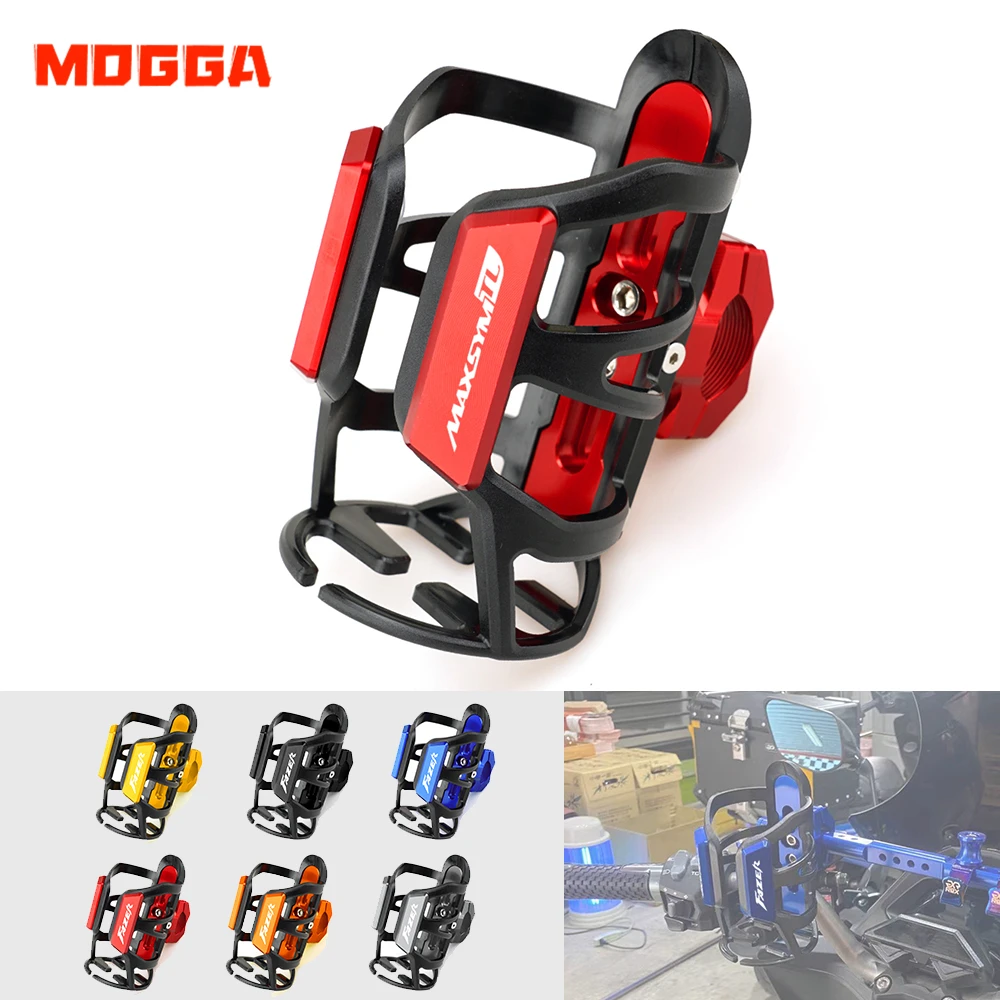 

For SYM Maxsymtl MAXSYM TL 500 Maxsym TL500 Aluminum Alloy Beverage Water Bottle Drink Cup Holder Sdand Motorcycle Accessories