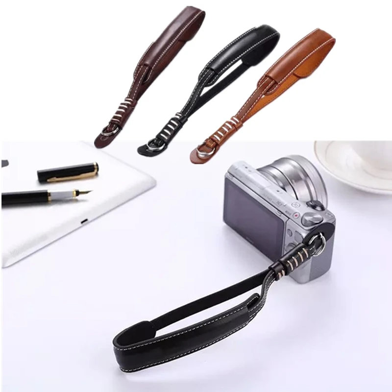 

SLR camera wrist strap micro single leather bracelet rope accessories micro single wrist strap for SONY Canon Nikon camera