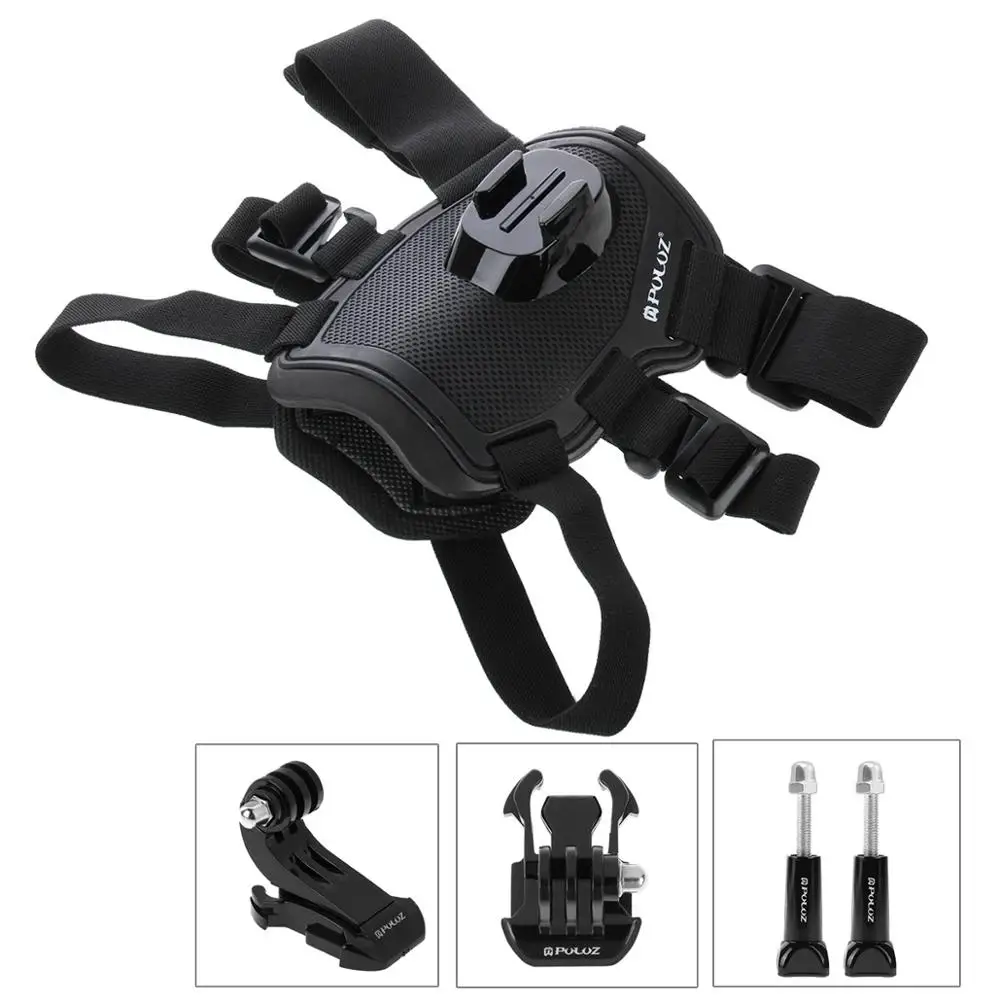 Hound Dog Fetch Harness Adjustable Chest Strap Mount for GoPro  DJI Osmo Action, Xiaoyi and Other Action Cameras