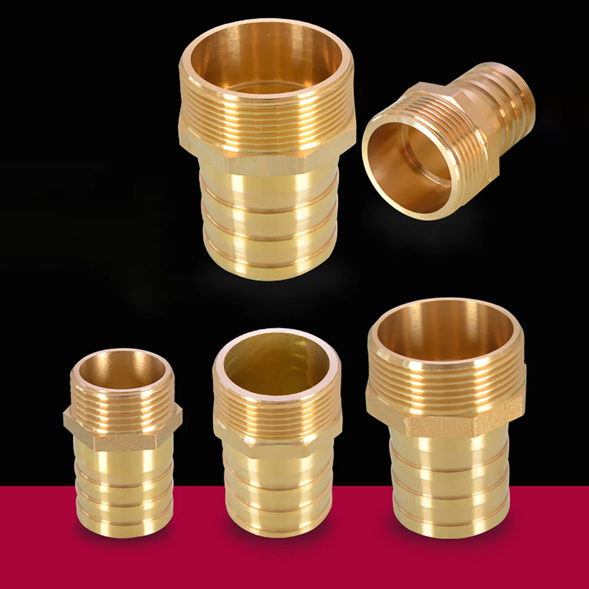 Brass Pipe Fitting 4mm - 50mm Hose Barb Tail 1/8