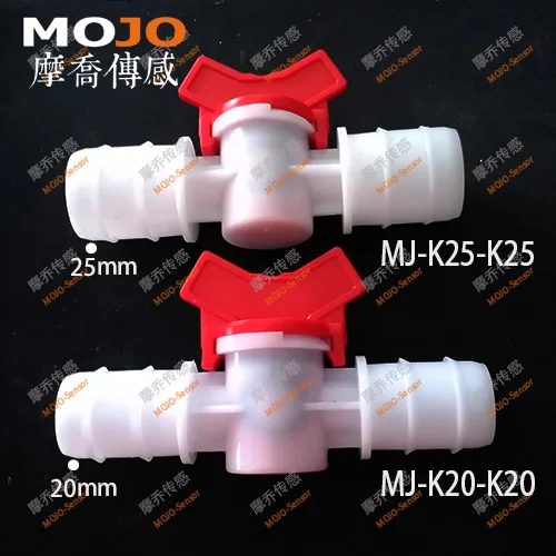 

2020 Free shipping!(2pcs/Lots) MJ-K25-K25 Water valve for 25mm diameter NEW PE garden irrigation water faucet