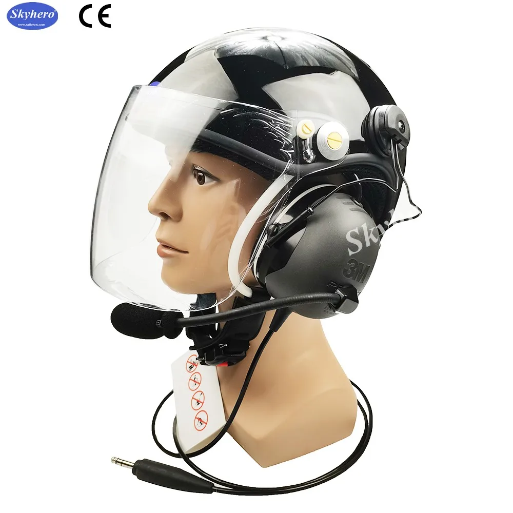 Paramotor-PPG Standard Noise Cancelling Paramotor Helmet, drop Shipping, EN966 Paraglider helmet