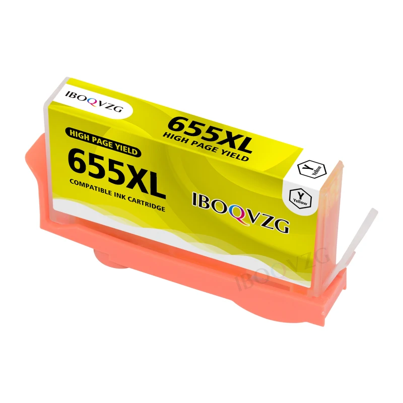 IBOQVZG-cartuchos de tinta 655 para impresora, recambio de tinta Compatible con HP 655 XL, 655XL, HP Deskjet 3525, 5525, 4615, 4625, 4525, 6520, 6525, 6625