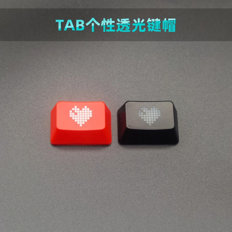 Personality Love Tab Keycaps for Cherry MX switch cross Axis red Black slash \ | symbol Mechanical Keyboard ABS Backlight Keycap