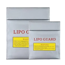 180*230mm/230*300mm Fireproof LiPo Battery Safety Bag Safe Guard Charge Sack Remote Control Toys Bag for RC Drone Car Boat Parts