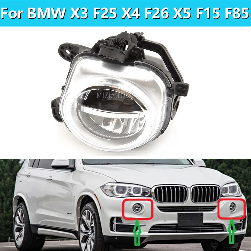 Led Fog Lights For BMW X3 F25 2015-2017 X4 F26 2015-2018 X6 F16 2015-2019 Lamp Assembly 63177317252 63177317251 Car Part