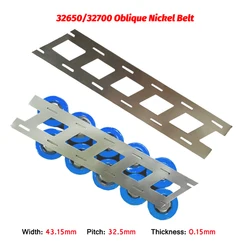 99.93% Oblique Row Pure Nickel Strip Lithium Battery Nickel Strip Used For 32650 Battery Connection Without Bracket Spot Welding