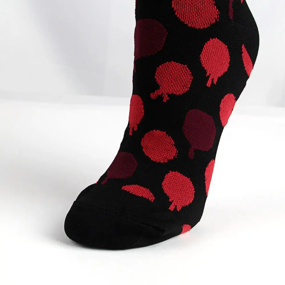 Sports Compression Stockings Skull Pattern Halloween Calf Pressure Running Cycling Compression Socks Relief Fatigue