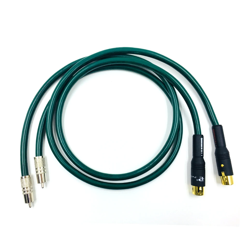 

Hifi FURUTECH OCC XLR Cable Hi-end XLR to RCA Male Audio Cable 3 Pin 2 XLR to 2RCA Audio Cable