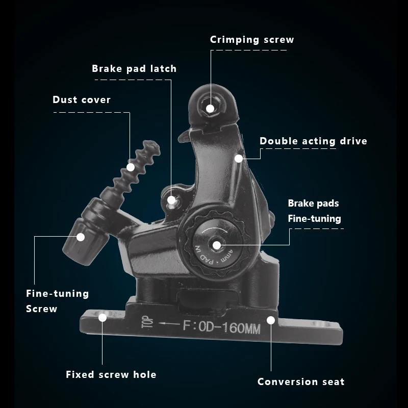 Thumbnail 2 - #30 Bicycle Brake Calipers Comparison Guide