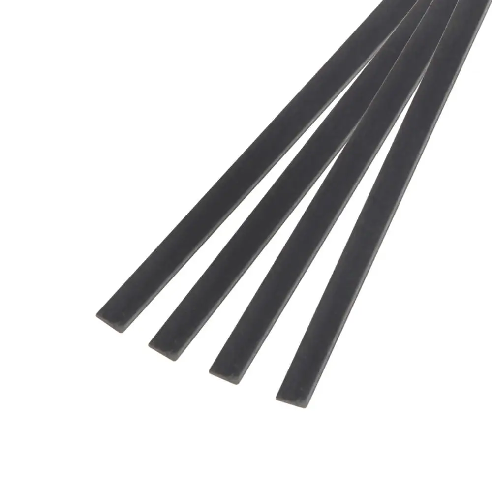 5Pcs 500mm Carbon Fiber Strips Light Weight Carbon Sheets For RC Model