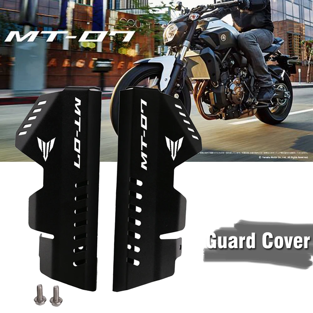 

14-17 MT-07 MT07 moto Motorbike New CNC Radiator Grille Grill Protective Guard Cover For Yamaha 2014-2017 FZ-07 MT-07 MT07 MT 07