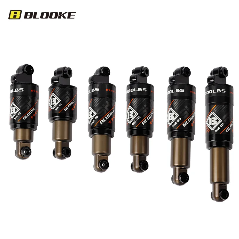 Blooke Rear Front Shock 120 125 150 165 190 MM Oil Spring MTB Bike Absorber Suspension For M365 KUGOO Scooter Mountain Bicycle