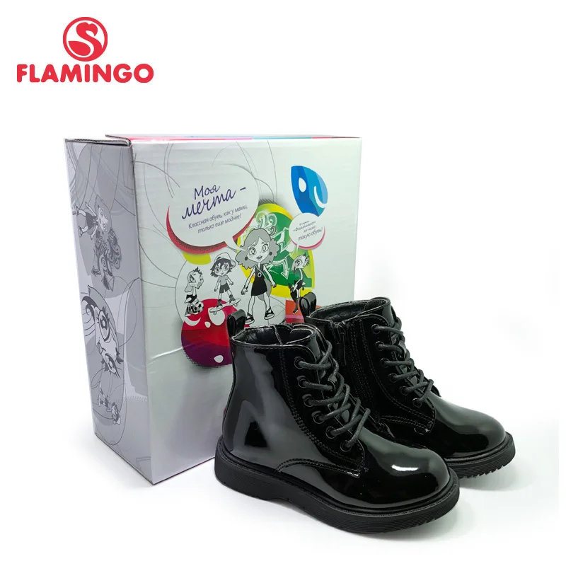 Zapatos antideslizantes de flamenco para niños, botas de moda para niños pequeños, talla 25-30, 202B-Z23-2126, Envío Gratis