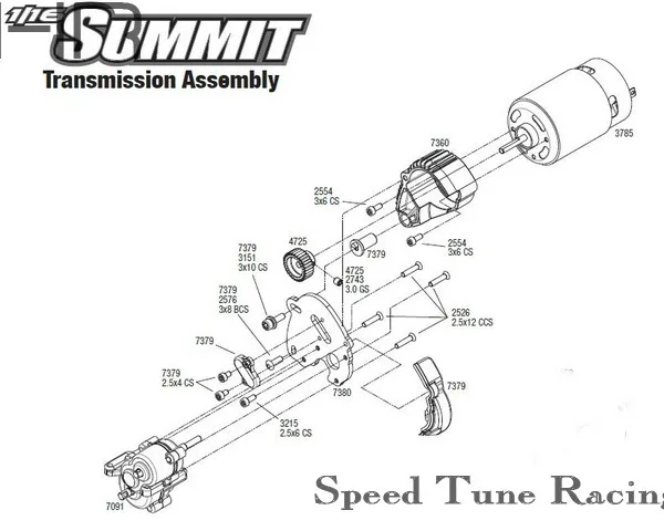 Asiento de motor HR Aluminio 540 550 para Traxxas 1/16 E-Revo