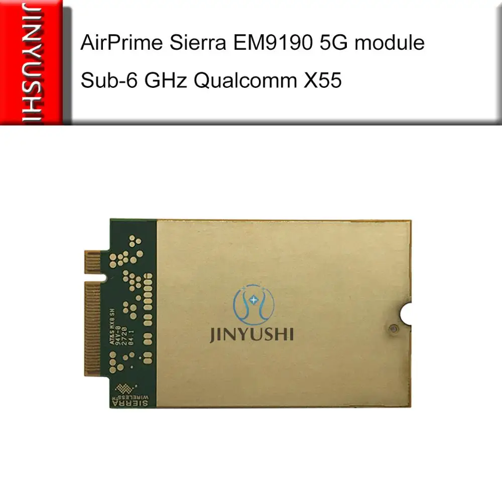 Airprime Sierra EM9190 5G Module M.2 Nr Sub-6 Ghz En Mmwave Module Qualcomm X55 CAT20 Met 5G Usb Adapter Sim Card Slot