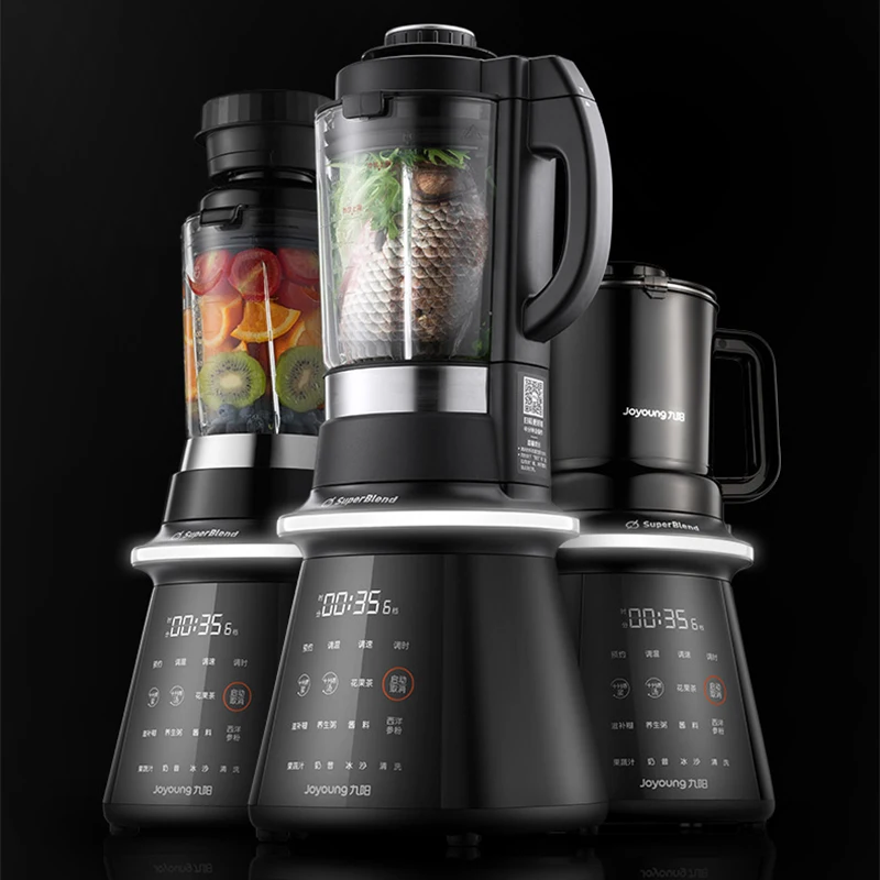 Vacuum wall breaking cooking machine  household heating automatic multifunctional small juicer food mixer