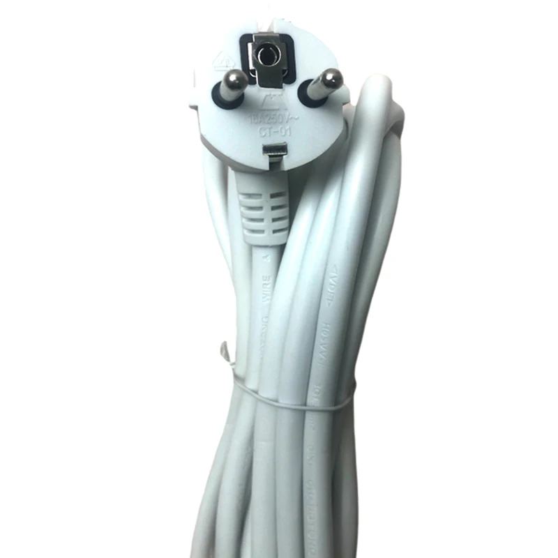 2 Pin Bulat EU RUS Plug Sakelar Strip Daya 5M 6 Outlet Soket Kabel Ekstensi Listrik Kombinasi Soket Sakelar Filter Jaringan