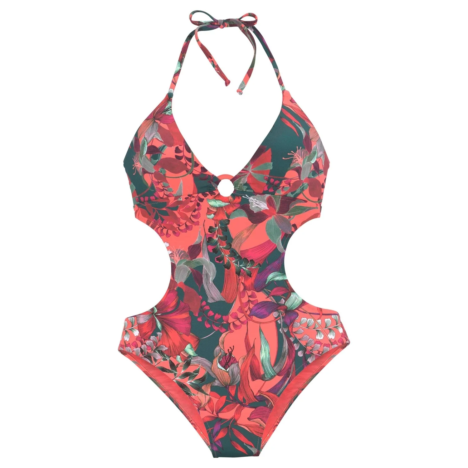 New Sexy One Piece Swimsuit Female Backless Bodysuit Print Brazilian Monokini Swimwear Women Bathing Suit Swimming Beach Wear