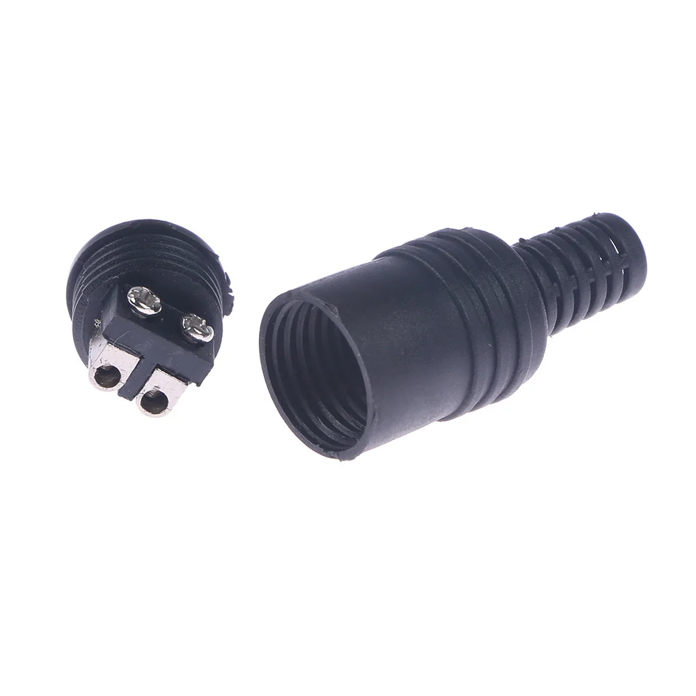 2PCS/Pack 2 pin DIN Plug Speaker and HiFi Connector Screw Connector Power Signal Plug Adapters