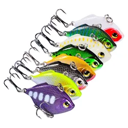 1 sztuk Metal VIB Blade Glow Cicada Lure 4.5cm/8.5g tonący ogon przynęty spinningowe Bibe dla Bass Pike okoń połowów