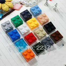 3003 50pcs*Brick 2x2* DIY enlighten block bricks,Compatible With Assembles Particles