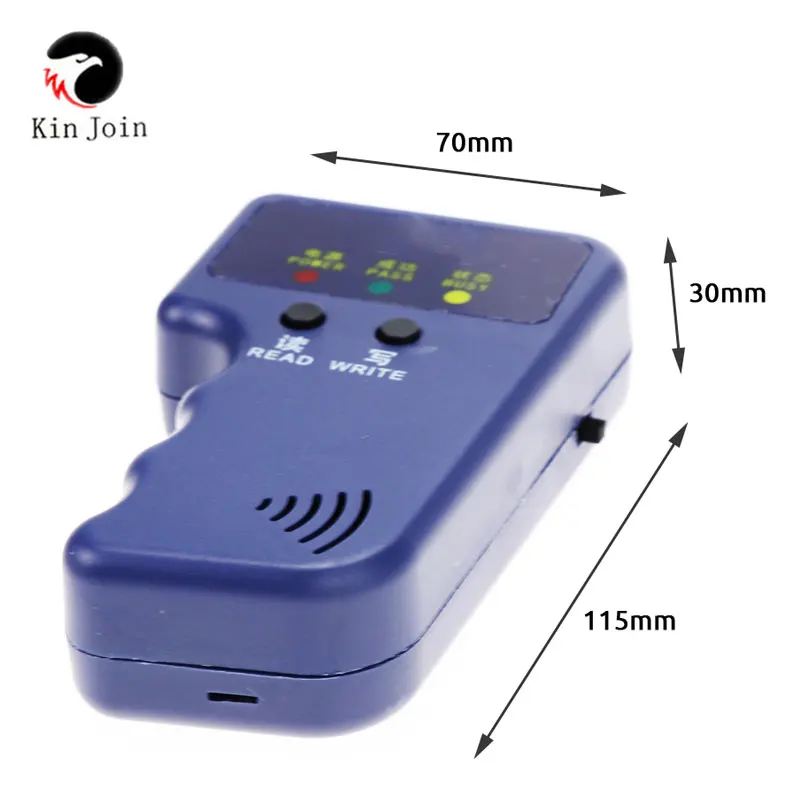 KINJOIN Handheld induction reader/writer decryption integrated key simulation property access control card reader