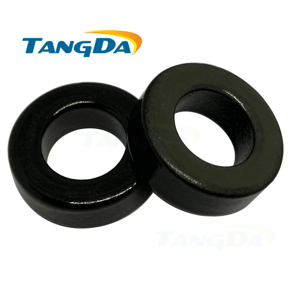 

Tangda T106-10 металлические Порошковые сердечники T106 10 OD * ID * HT27 * 14,5*11 мм 8.5nh/N2 6uo, железная пыль, железная, железная, черная, серая