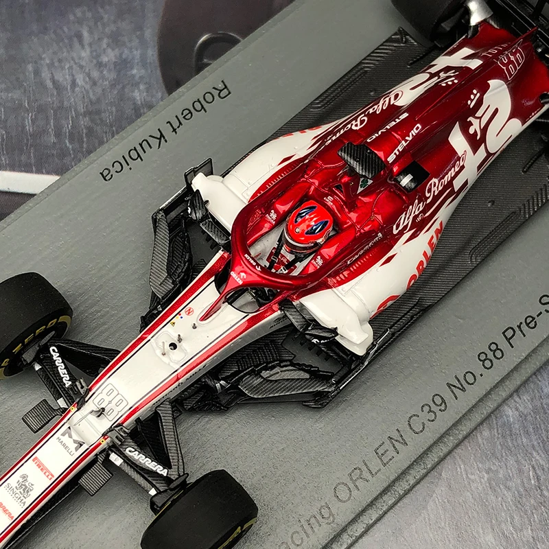 Spark 1:43 Al-fa Ro-meo C39 2020 Beka F1 Racing Resin Simulation Model Car