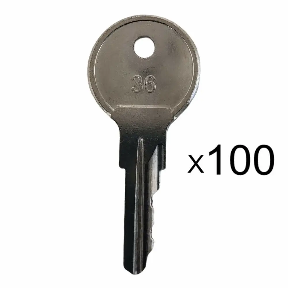 100x Snorkel 523 Keys 8030044 fit Binding Machine, Compactor, Crawler Tractor