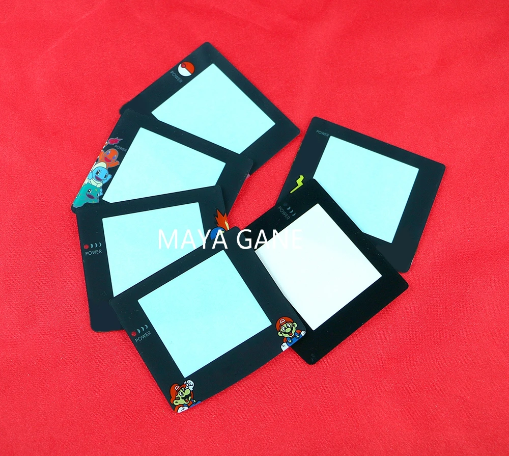 1 шт. Замена для Gameboy GBC Картонная пластиковая защитная пленка для экрана объектива