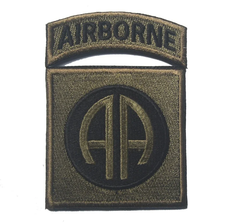 82nd Multicam Embroidery Patch Armband Badge Military Decorative Sewing Applique Tactical Patches